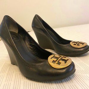TORY BURCH SOPHIE WEDGE MESTICO LEATHER 7